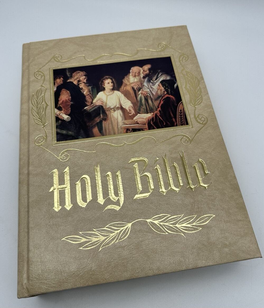 Vintage Holy Bible Family Bible Catholic Heirloom Edition NEW 1992-93